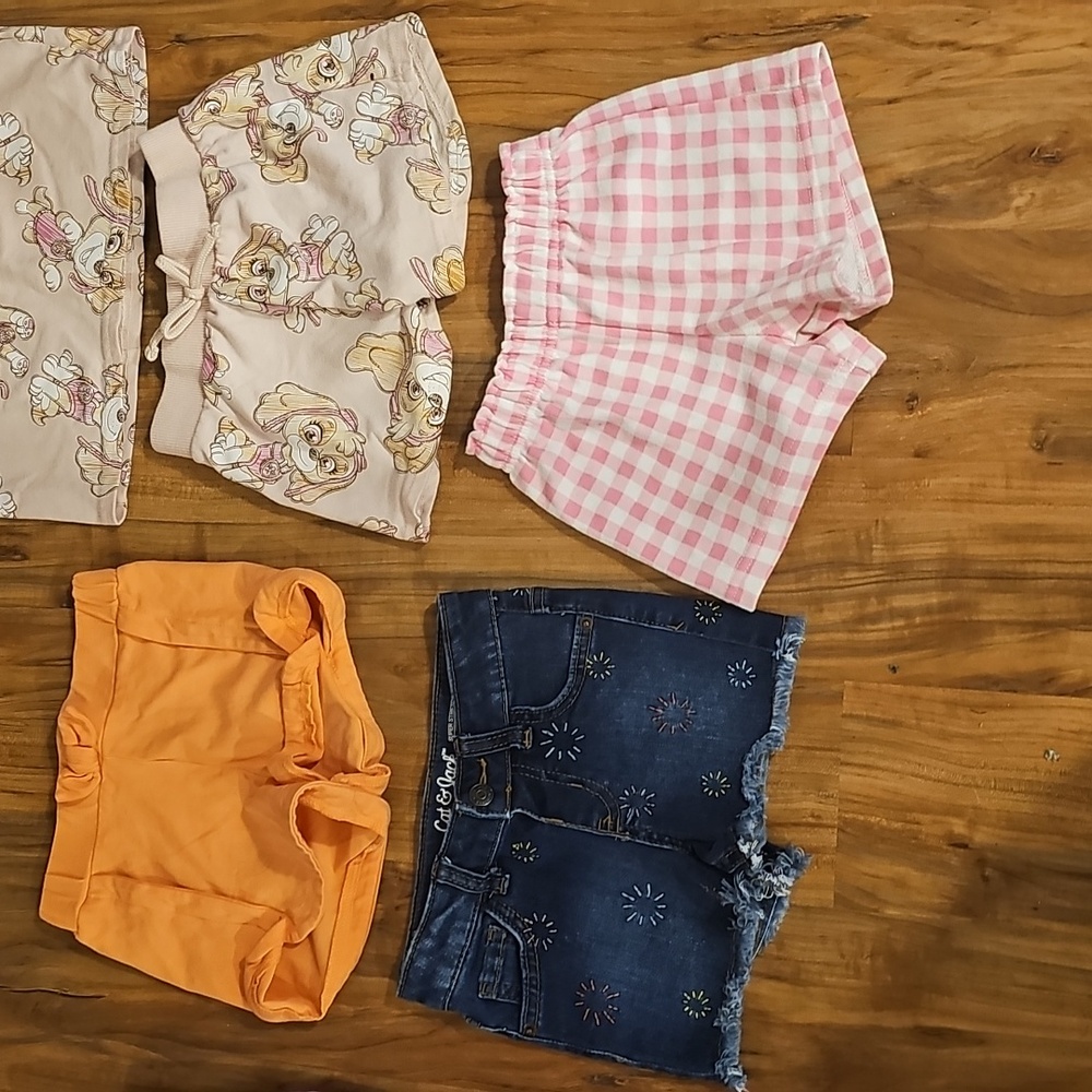Blue Kids Casual Shorts - Picture 3 of 4